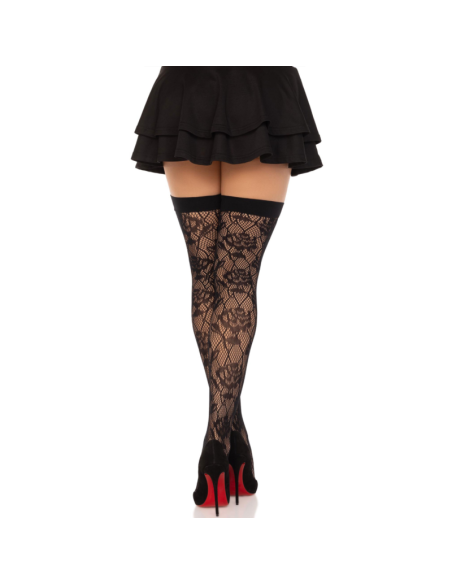 LEG AVENUE MEDIAS RED ROSAS SILVESTRES NEGRO LEG AVENUE MEDIAS RED ROSAS SILVESTRES NEGRO