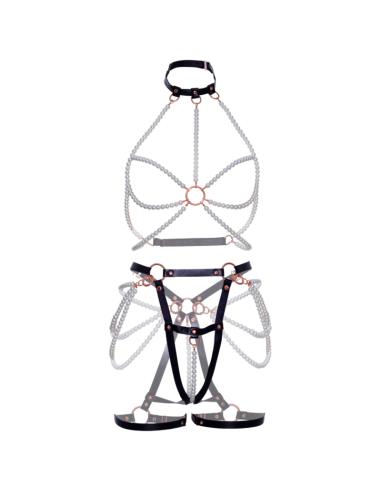 LEG AVENUE ARNES SUJETADOR LIGA PERLA S