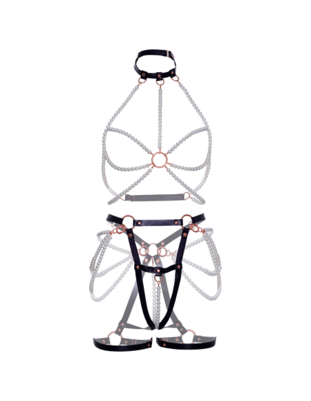 LEG AVENUE ARNES SUJETADOR LIGA PERLA S