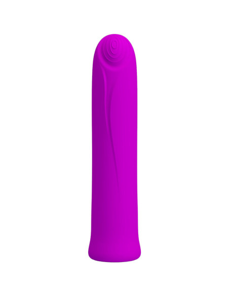 PRETTY LOVE CURTIS MINI VIBRADOR SUPER POWER 12 VIBRACIONES SILICONA VIOLETA