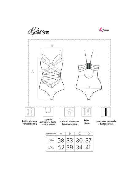 LIVCO CORSETTI FASHION KYLSSIAM LC 90613 BODY NEGRO LIVCO CORSETTI FASHION KYLSSIAM LC 90613 BODY NEGRO