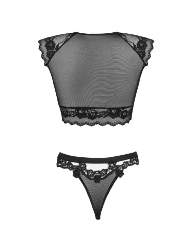 LIVCO CORSETTI FASHION TIMOSAN LC 90631 SUJETADOR PANTY NEGRO