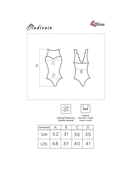 LIVCO CORSETTI FASHION MUDIENIN LC 90654 BODY NEGRO LIVCO CORSETTI FASHION MUDIENIN LC 90654 BODY NEGRO