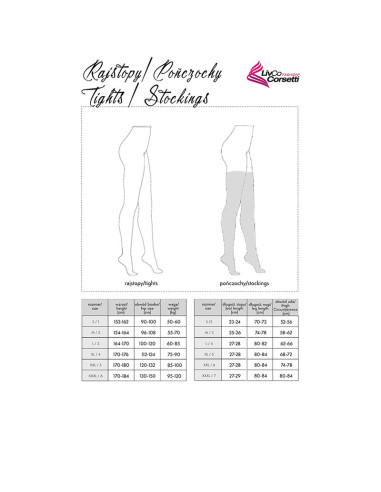 LIVCO CORSETTI FASHION LOLIWIA LC19330 MEDIAS NEGRO TALLA UNICA