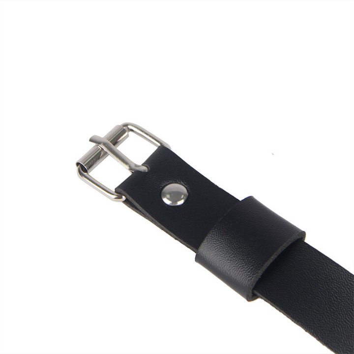 SUBBLIME ARNES DE PIERNA CADENA CUERO NEGRO TALLA UNICA