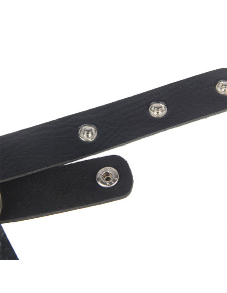 SUBBLIME ARNES DE PECHO CADENAS CUERO NEGRO TALLA UNICA SUBBLIME ARNES DE PECHO CADENAS CUERO NEGRO TALLA UNICA