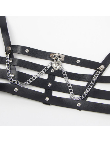 SUBBLIME ARNES FORMA CORSET DETALLE CADENAS TALLA UNICA