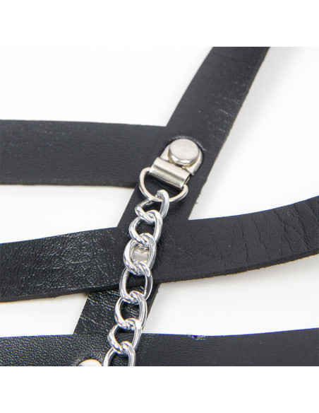 SUBBLIME ARNES FORMA CORSET DETALLE CADENAS TALLA UNICA SUBBLIME ARNES FORMA CORSET DETALLE CADENAS TALLA UNICA