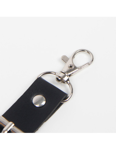 SUBBLIME ARNES CINTURON Y LIGA DETALLE ANILLAS Y CADENA TALLA UNICA