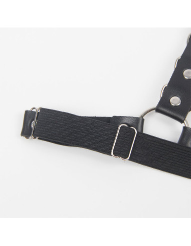 SUBBLIME ARNES CINTURON Y LIGA DETALLE ANILLAS Y CADENA TALLA UNICA