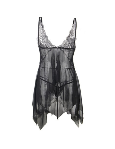 SUBBLIME BABYDOLL TELA TUL PECHO ENCAJE S M