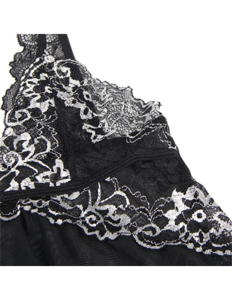 SUBBLIME BABYDOLL TELA TUL PECHO ENCAJE S M SUBBLIME BABYDOLL TELA TUL PECHO ENCAJE S M