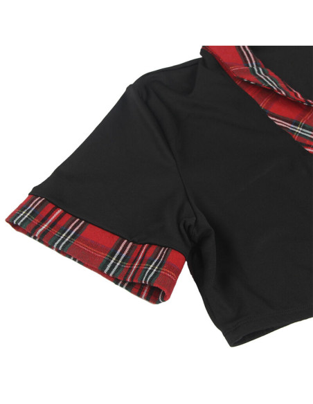 SUBBLIME DISFRAZ DE COLEGIALA SEXY CON TOP S M SUBBLIME DISFRAZ DE COLEGIALA SEXY CON TOP S M