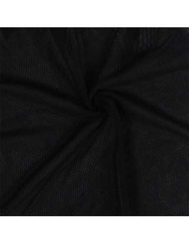 SUBBLIME BABYDOLL TELA DE TUL DETALLE ENCAJE Y FLOR NEGRO S M