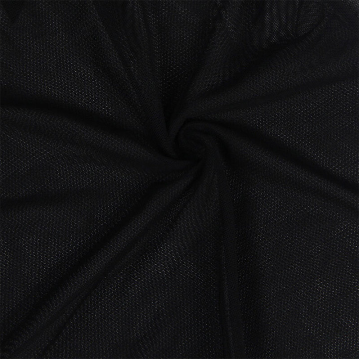 SUBBLIME BABYDOLL TELA DE TUL DETALLE ENCAJE Y FLOR NEGRO S M