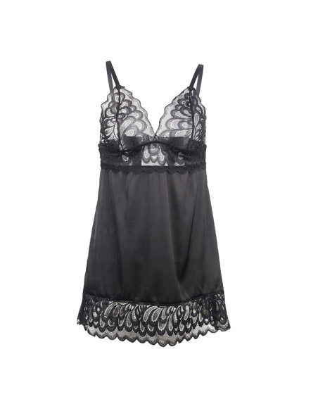 SUBBLIME BABYDOLL CON ESTAMPADO FLORAL PECHO NEGRO S M SUBBLIME BABYDOLL CON ESTAMPADO FLORAL PECHO NEGRO S M