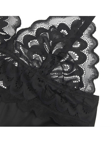 SUBBLIME BABYDOLL CON ESTAMPADO FLORAL PECHO NEGRO S M