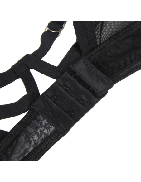 SUBBLIME SET DOS PIEZAS SUJETADOR TRANSPARENCIAS Y TIRAS S M SUBBLIME SET DOS PIEZAS SUJETADOR TRANSPARENCIAS Y TIRAS S M