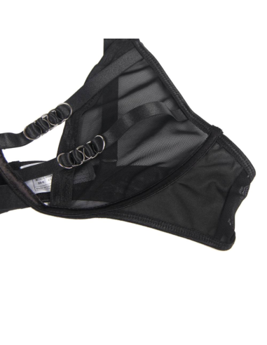 SUBBLIME SET DOS PIEZAS SUJETADOR TRANSPARENCIAS Y TIRAS S M