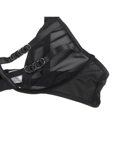 SUBBLIME SET DOS PIEZAS SUJETADOR TRANSPARENCIAS Y TIRAS S M SUBBLIME SET DOS PIEZAS SUJETADOR TRANSPARENCIAS Y TIRAS S M