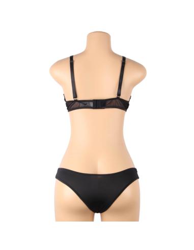 SUBBLIME SET DOS PIEZAS SUJETADOR TRANSPARENCIAS Y TIRAS S M