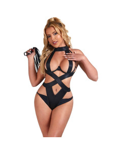 SUBBLIME BODY HALTER SEXY CON ARNES NEGRO S M