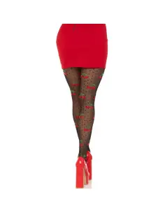 LEG AVENUE MEDIAS LUNARES CEREZA NEGRO 2