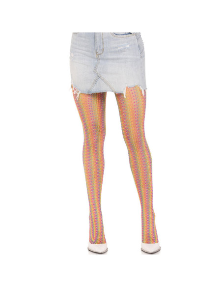 LEG AVENUE MEDIAS DE CROCHET MULTICOLOR LEG AVENUE MEDIAS DE CROCHET MULTICOLOR