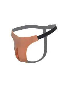 HIDDEN DESIRE ALTER EGO TANGA VAGINA ABIERTA AJUSTABLE NATURAL 2