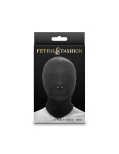 NS NOVELTIES FETISH FASHION PASAMONTANAS COMPLETO CON CREMALLERA NYLON NEGRO 2