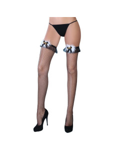 LIVCO CORSETTI FASHION PEARL BLACK CF 17277 MEDIAS NEGRO S L 2