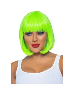 LEG AVENUE PELUCA BOB FLUORESCENTE VERDE NEON
