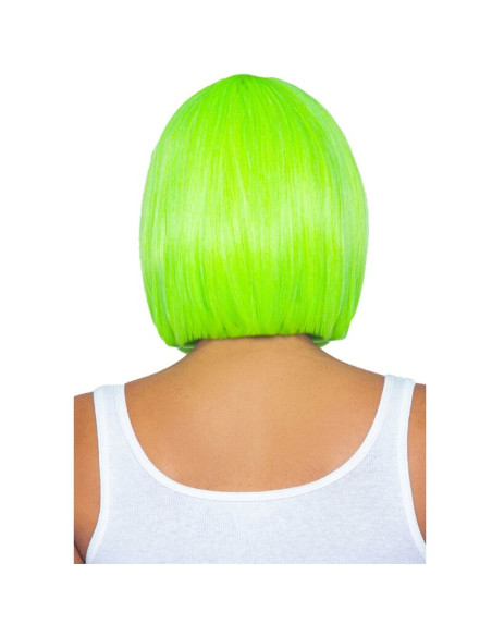 LEG AVENUE PELUCA BOB FLUORESCENTE VERDE NEON LEG AVENUE PELUCA BOB FLUORESCENTE VERDE NEON