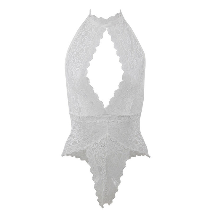 SUBBLIME 953867 BODY DE ENCAJE BLANCO L XL