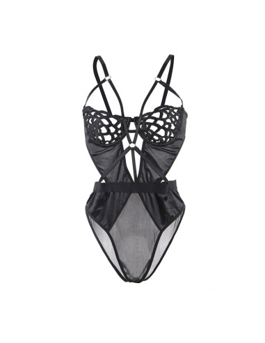 SUBBLIME 954055 BODY SEXY DE ENCAJE NEGRO S M