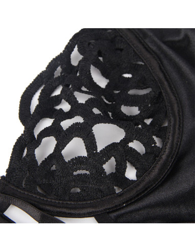 SUBBLIME 954055 BODY SEXY DE ENCAJE NEGRO S M