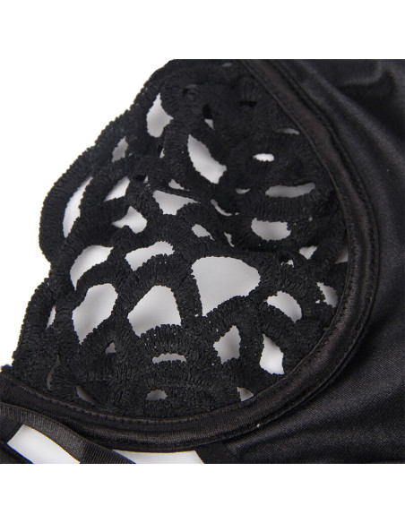 SUBBLIME 954055 BODY SEXY DE ENCAJE NEGRO S M SUBBLIME 954055 BODY SEXY DE ENCAJE NEGRO S M