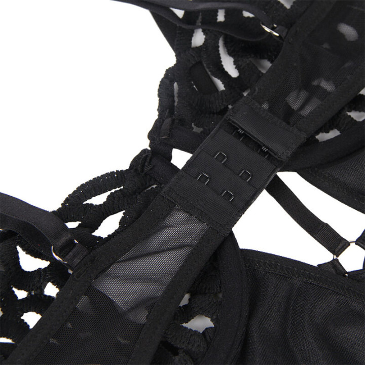 SUBBLIME 954055 BODY SEXY DE ENCAJE NEGRO S M