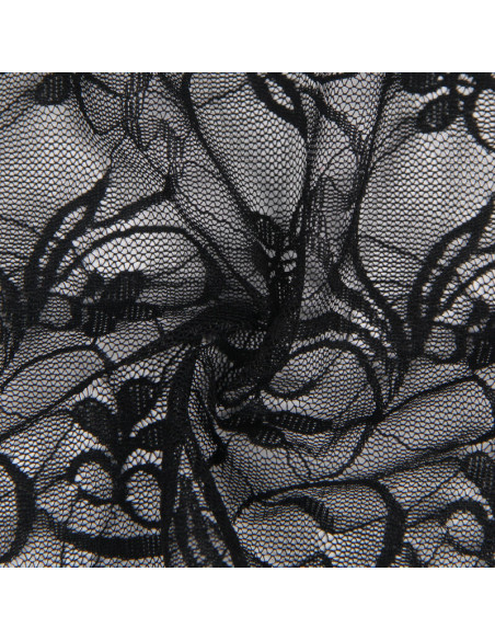 SUBBLIME 954185 BABYDOLL DE ENCAJE CON TIRANTES AJUSTABLES NEGRO S M SUBBLIME 954185 BABYDOLL DE ENCAJE CON TIRANTES AJUSTABLES NEGRO S M