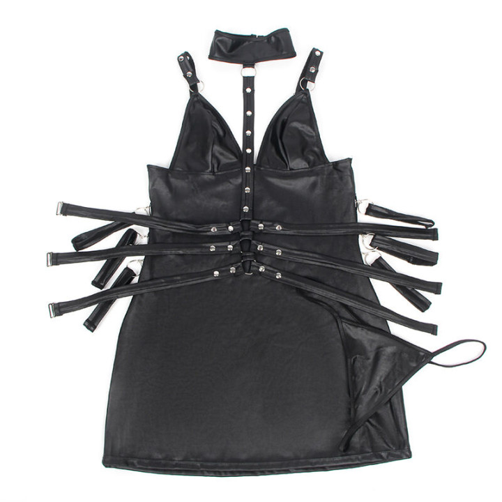 SUBBLIME 954413 BODY BONDAGE DE CUERO NEGRO L XL