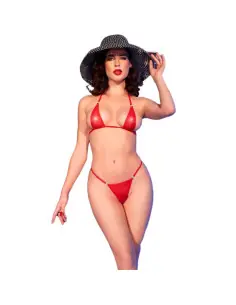 CHILIROSE CR 4840 MICRO BIKINI ROJO S M