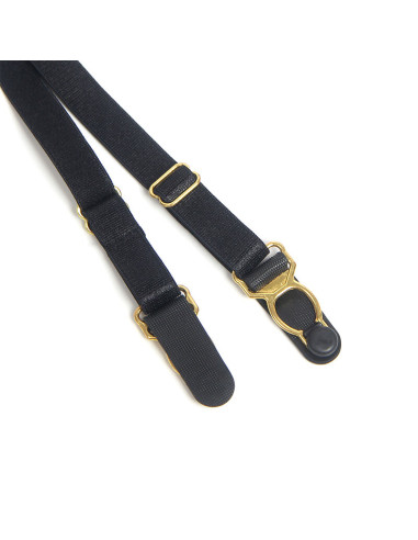 SUBBLIME 955458 BODY CON CREMALLERA DE CUERO NEGRO S M