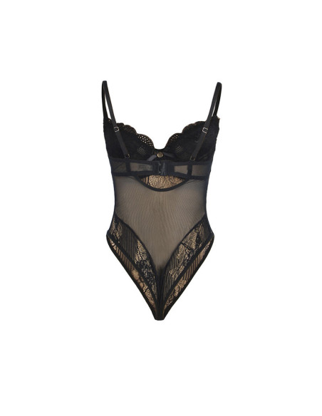 SUBBLIME 955625 BODY DE ENCAJE CON CIERRE INFERIOR NEGRO L XL SUBBLIME 955625 BODY DE ENCAJE CON CIERRE INFERIOR NEGRO L XL