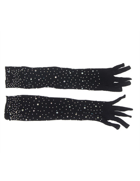 SUBBLIME 957469 GUANTES TRANSPARENTES CON BRILLO NEGRO S M SUBBLIME 957469 GUANTES TRANSPARENTES CON BRILLO NEGRO S M