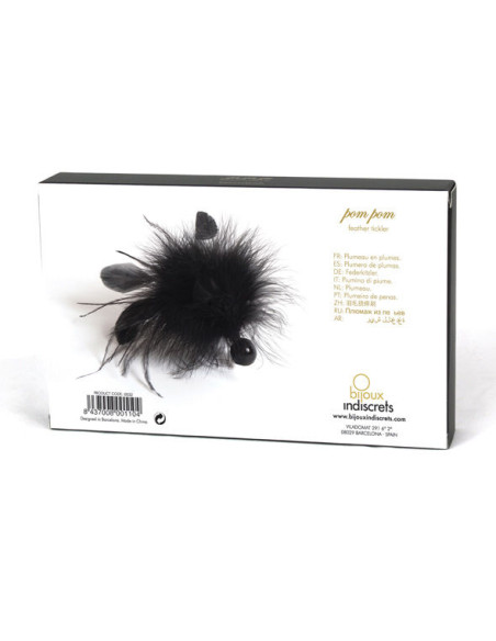 BIJOUX POM POM PLUMERO DE PLUMAS BIJOUX POM POM PLUMERO DE PLUMAS