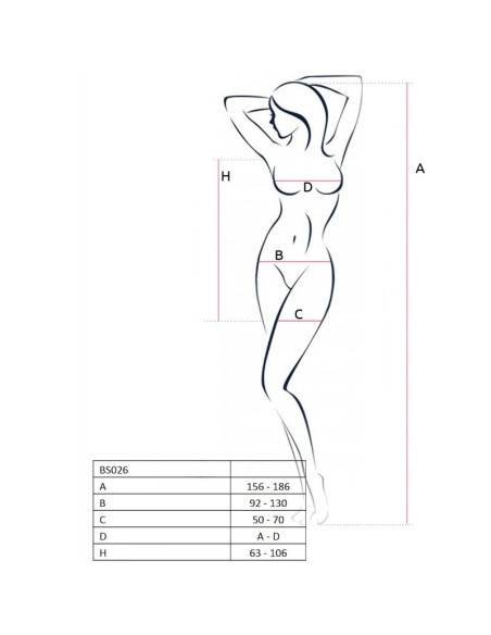 PASSION WOMAN BS026 BODYSTOCKING ESTILO VESTIDO BLANCO TALLA UNICA PASSION WOMAN BS026 BODYSTOCKING ESTILO VESTIDO BLANCO TALLA UNICA