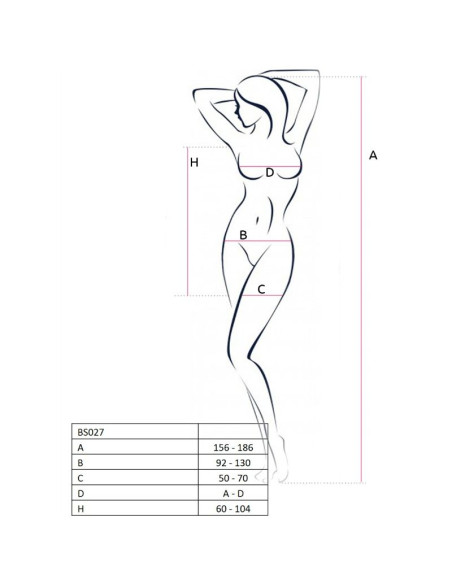 PASSION WOMAN BS027 BODYSTOCKING ESTILO VESTIDO NEGRO TALLA UNICA PASSION WOMAN BS027 BODYSTOCKING ESTILO VESTIDO NEGRO TALLA UNICA