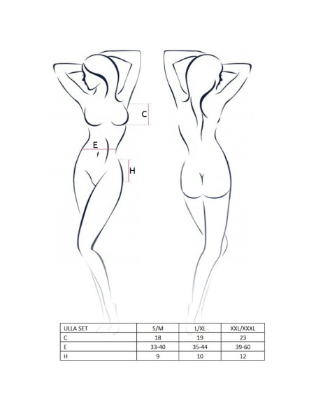 PASSION WOMAN ULLA SET TALLA S M PASSION WOMAN ULLA SET TALLA S M