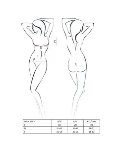 PASSION WOMAN LEILA TEDDY NEGRO TALLA L XL 2