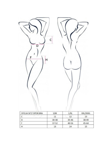 PASSION WOMAN OFELIA SET TALLA S M